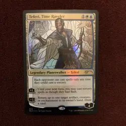 Teferi, Time Raveler (Stained Glass) Secret Lair Drop Foil - Image 1