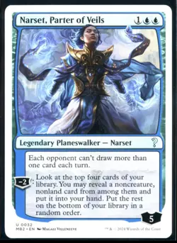 MtG MB2 Narset, Parter of Veils #32 White Border Non-Foil - Image 1