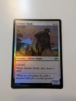 MTG - Outlaw Medic (Foil) - Outlaws of Thunder Junction NM/M Condition - Image 1