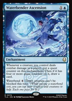 [MTG] Waterbender Ascension (0079) (TLA) NM - Image 1