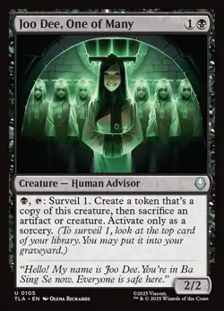 [MTG] Joo Dee, One of Many (Foil) (0105) (TLA) NM - Image 1