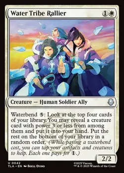 [MTG] Water Tribe Rallier (0042) (TLA) NM - Image 1