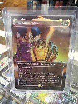 MTG The Mind Stone (Borderless) - Marvel Super Heroes #386 - Image 1