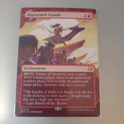 Aggravated Assault Wilds of Eldraine: Enchanting Tales (39/103) - Image 1