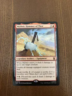 Mjolnir, Hammer of Thor - Magic The Gathering Marvel Super Heroes NM - Image 1