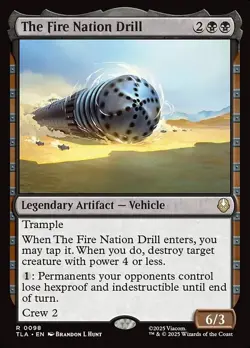 [MTG] The Fire Nation Drill (0098) (TLA) NM - Image 1