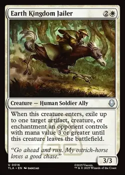 [MTG] Earth Kingdom Jailer (0016) (TLA) NM - Image 1