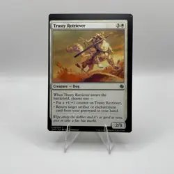 Trusty Retriever JMP #8 MTG MISALIGNED MISPRINT ERROR VISIBLE PRINT DOT !P2 - Image 1