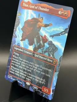 Thor, God of Thunder (Borderless) (0338) Marvel Super Heroes Foil - Image 2