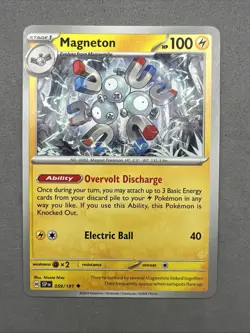 Pokemon TCG * SV Surging Sparks 059/191 Magneton Uncommon * FRESH PK - Image 1