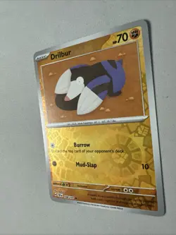Pokemon TCG * SV Surging Sparks * 108/191 Drilbur Common * REVERSE HOLO * NM - Image 2
