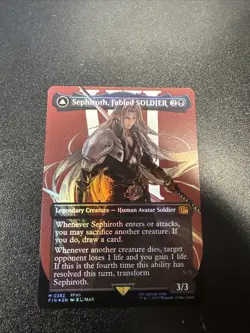 Sephiroth, Fabled SOLDIER (0382) (Borderless) Final Fantasy Foil - Image 1