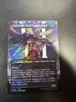 Sephiroth, Fabled SOLDIER (0382) (Borderless) Final Fantasy Foil - Image 2