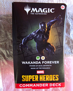Magic: The Gathering Marvel Super Heroes Wakanda Forever Commander Deck - Image 1