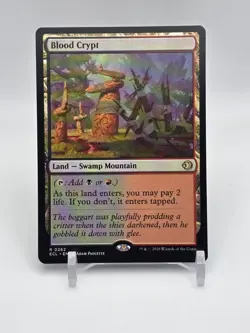 Blood Crypt 0262 Regular Rare Land - MTG Magic The Gathering ECL Lorwyn Eclipsed - Image 1