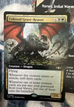 Colossal Grave-Reaver (Extended Art) Commander: Tarkir: Dragonstorm Regular - Image 1