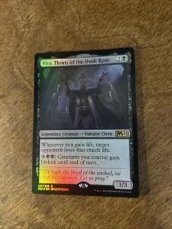 Vito, Thorn of the Dusk Rose (FOIL) - M21 - MTG - NM - Image 1