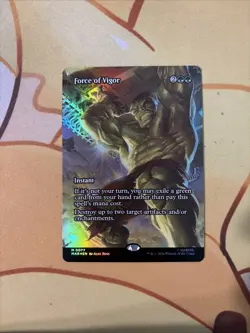 Force of Vigor (Borderless) Marvel Universe Eternal-Legal Foil - Image 1