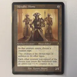 Metallic Mimic (Retro Frame) #445 (NM) Innistrad Remastered INR Magic MTG - Image 1