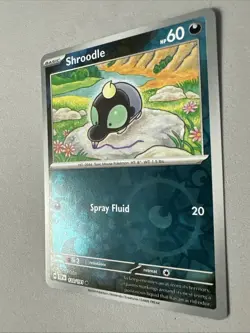 Pokemon TCG * SV Surging Sparks * 120/191 Shroodle Common * REVERSE HOLO * NM - Image 2
