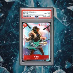 2024 ONE PIECE SIMPLIFIED CHINESE CHAMPIONSHIP 2024 BROOK PSA 10 Very Low Pop - Image 1