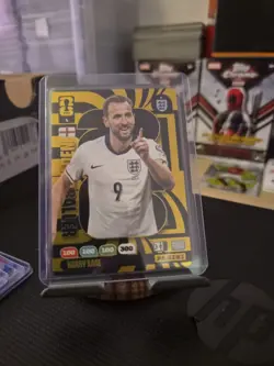 Panini FIFA 365 Golden Baller 2022 4-Card Lot Ronaldo Messi Kane Vinicius - Image 3
