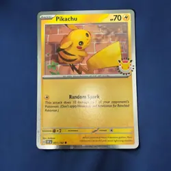 Pikachu - (Cosmo Holo) 051/162 Miscellaneous Cards & Products Holo - Image 1
