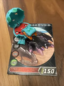 Bakugan Battle Brawlers Ventus Juggernoid 590g B2 Classic With Old Gate Card - Image 1