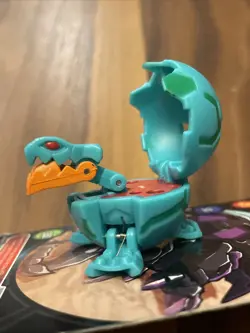 Bakugan Battle Brawlers Ventus Juggernoid 590g B2 Classic With Old Gate Card - Image 4
