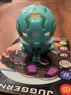 Bakugan Battle Brawlers Ventus Juggernoid 590g B2 Classic With Old Gate Card - Image 5