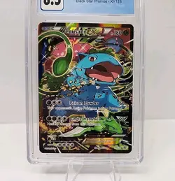 CGC 8.5 Venusaur EX Black Star Promo XY123 Full Art Pokemon Card Graded Mint - Image 2