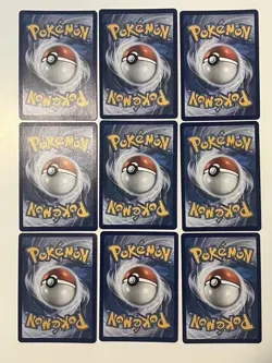English Pokemon 9 card set Amazing Rares - Rayquaza Kyogre Jirachi Celebi NM - Image 2