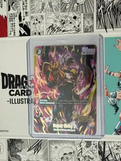 Super Baby 2 FS10-09 Bonus Pack Gold Art Dragon Ball Legends Promo Card - Image 1