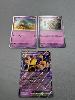Abra Kadabra & Alakazam ex SVP 050 MINT 151 Promo 3 Card Set Pokemon MINT MT - Image 5