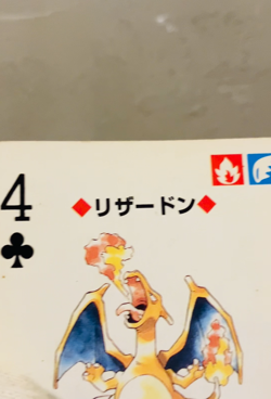 (EX - MP) Pokemon Poker Playing Cards Green Venusaur Red Charizard Deck No Box - Image 2