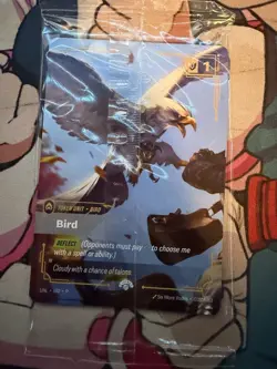 Riftbound Unleashed Vault Promos: Token Bird & Brush Promo Cards SEALED English - Image 1