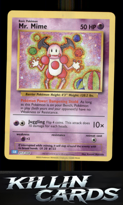Mr. Mime 013/034 Pokemon Classic Collection Trading Card Game Classic Card NM - Image 1