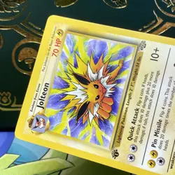 Pokemon Jolteon TCG Jungle 1st Edition 20/64 Regular Rare Non-Holo Card NM-M - Image 3