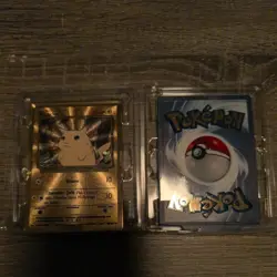 Pokemon Celebrations Metal Charizard & Pikachu Cards 25th Anniversary NM - Image 3