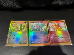 NM Treecko, Torchic, Mudkip Reverse Holo E Reader Promo Pokemon Cards RARE - Image 2