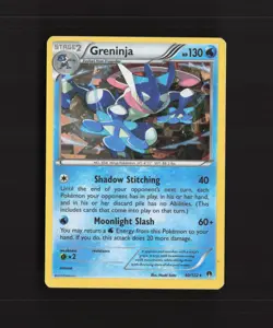 Greninja 40/122 Breakpoint Cracked Ice Holo Rare Pokemon Card LP - Image 1
