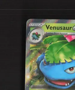 Venusaur ex 001/142 Stellar Crown Ultra Rare Holo Stamped Pokemon Card NM - Image 3