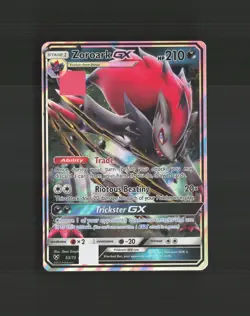 Zoroark GX 53/73 Shining Legends Ultra Rare Holo Pokemon Card NM - Image 1