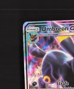 Umbreon GX 80/149 Sun & Moon Ultra Rare Holo Pokemon Card MP - Image 3