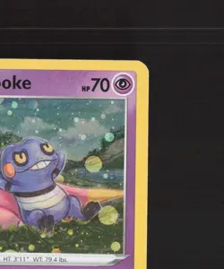 Galarian Slowpoke SWSH126 Sword & Shield Black Star Promo Holo Pokemon Card LP - Image 4