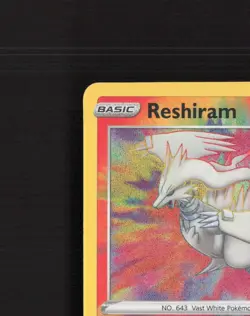 Reshiram 017/072 Shining Fates Amazing Rare Holo Pokemon Card NM - Image 3