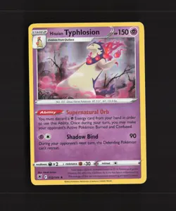 Hisuian Typhlosion 052/189 Astral Radiance Holo Rare Pokemon Card LP+ - Image 1