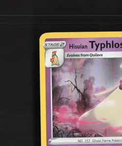 Hisuian Typhlosion 052/189 Astral Radiance Holo Rare Pokemon Card LP+ - Image 3
