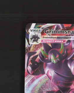 Grimmsnarl VMAX 115/189 Darkness Ablaze Ultra Rare Holo Pokemon Card NM - Image 3