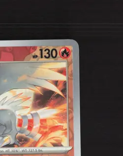 Reshiram 022/142 Stellar Crown Reverse Holo Pokemon Card NM - Image 4